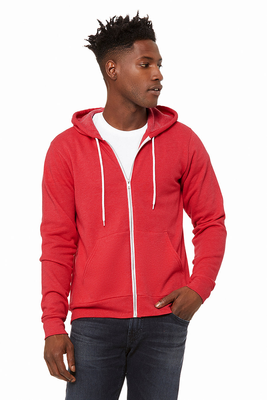 CANVAS Unisex Zip Hoodie
