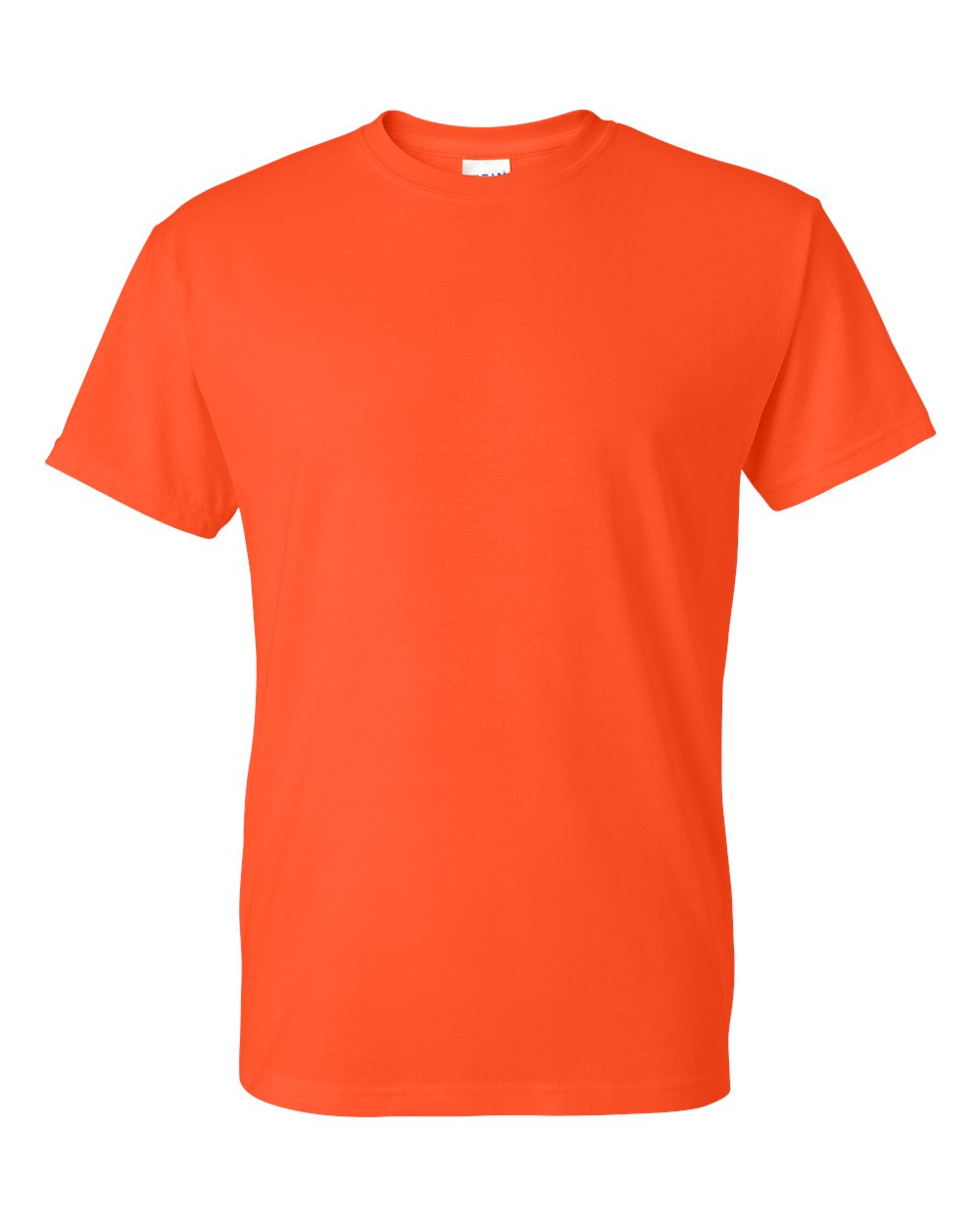 Gildan T-Shirt Uomo Ultra Cotton - Bianco/Grigio Sport, Taglia S, Cotone 100% Prelavato