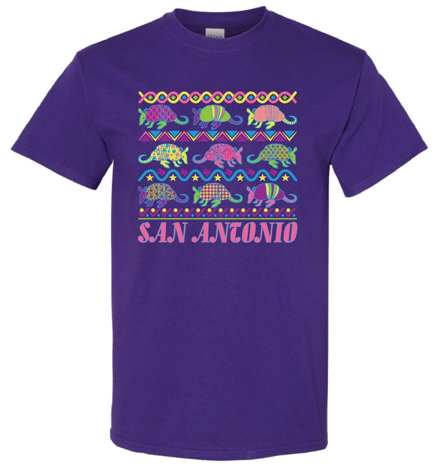 S0002 - Neon Armadillo Adult - Purple