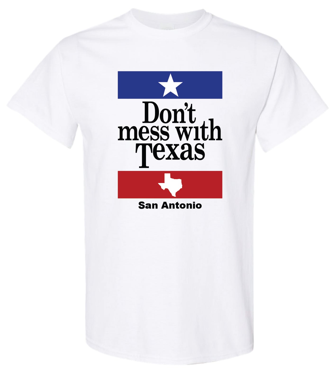 S0005 - Don't Mess With Texas Sign Adult