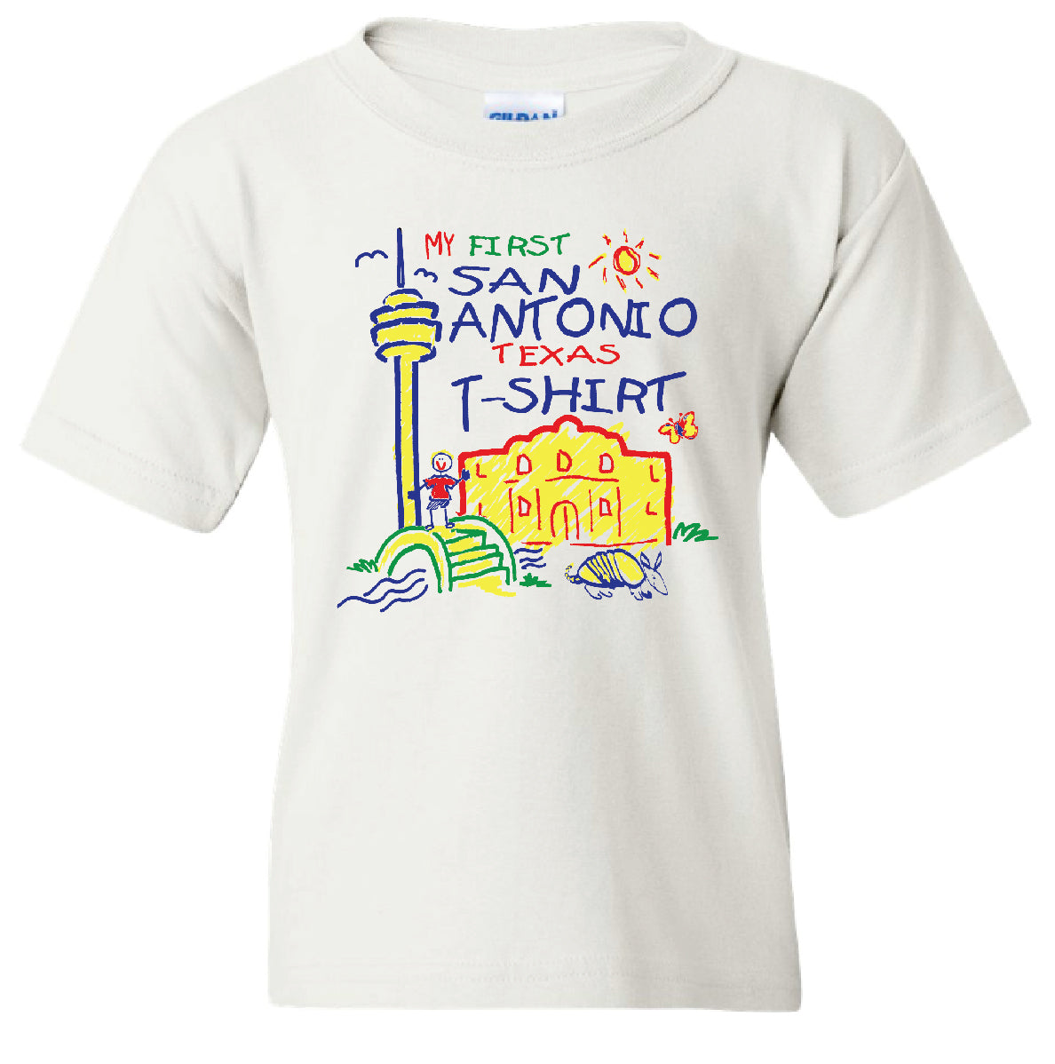 S0014 - My First San Antonio T-shirt Kids