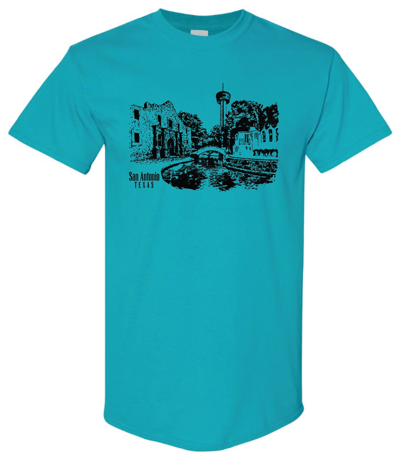 S0149 - Alamo River Tower Adult - Blue